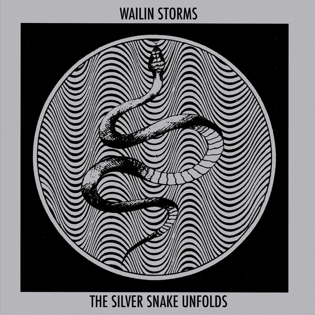 Wailin Storms - The Silver Snake Unfolds (Clear w/ Blue) LP Vinyl