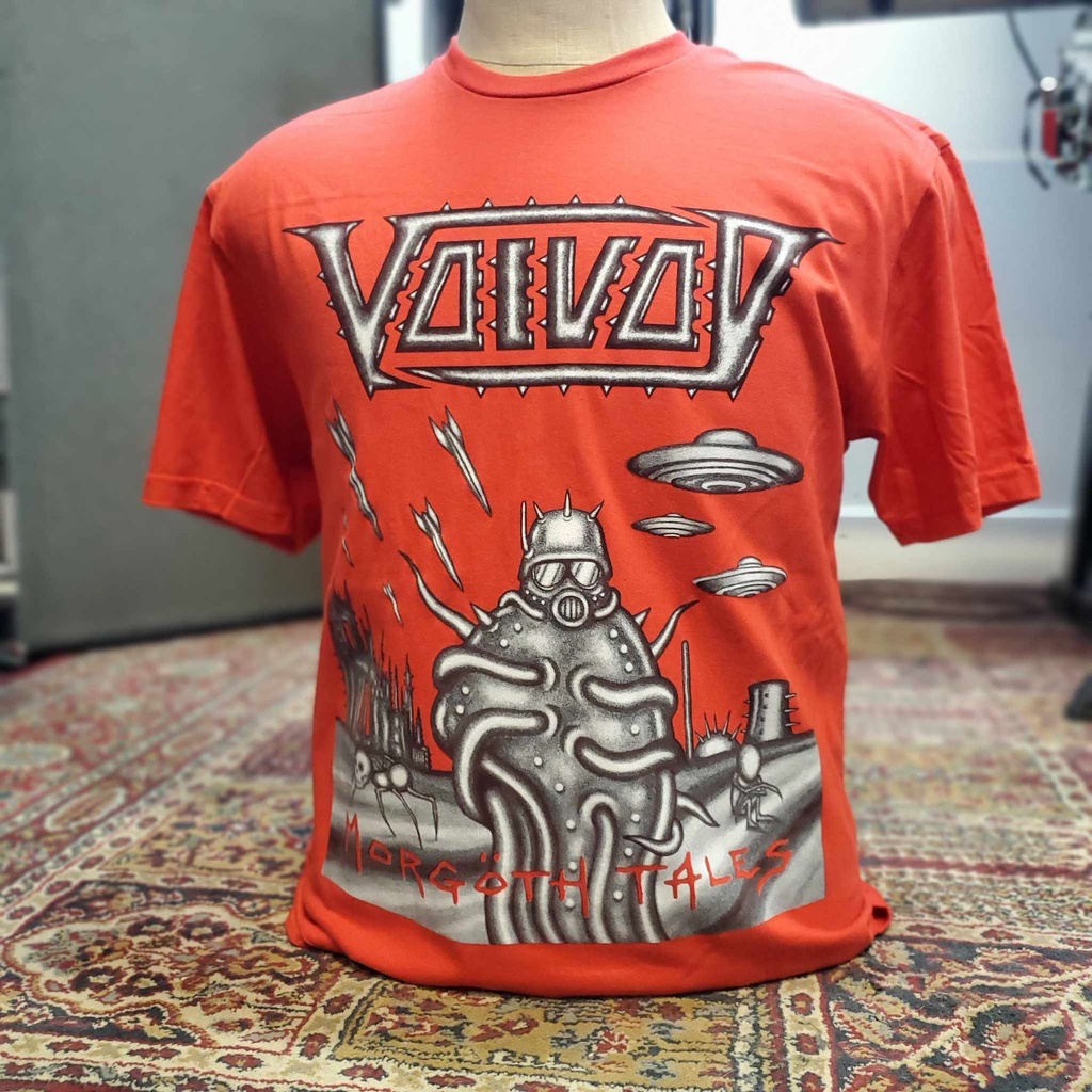 Voivod - T-shirt - Morgoth Tales rouge