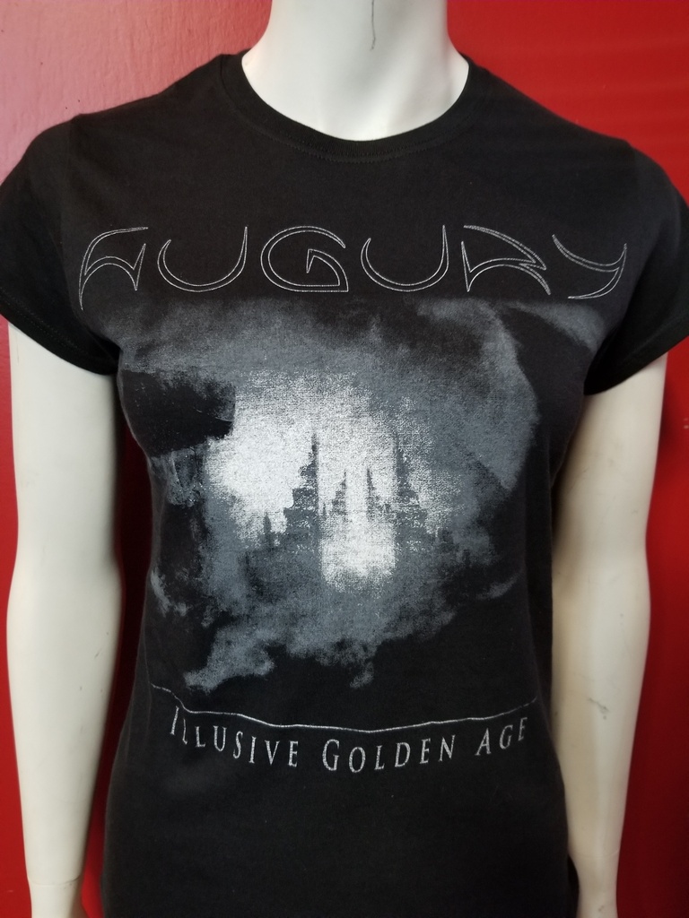 Augury - Women T-Shirt - Illusive Golden Age - Black & Grey