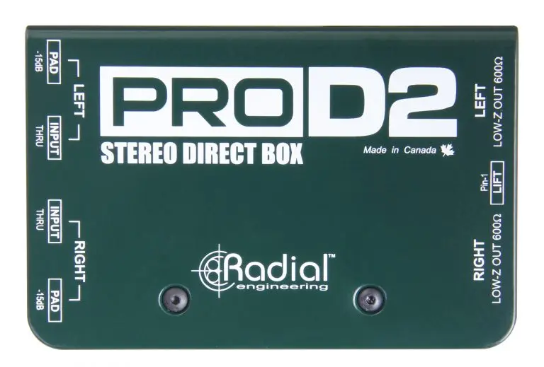 Radial PROD2 Boite Directe Stereo Passive
