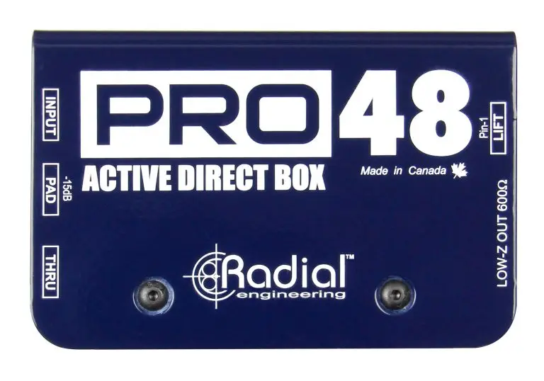 Radial PRO48 Boite Directe Active