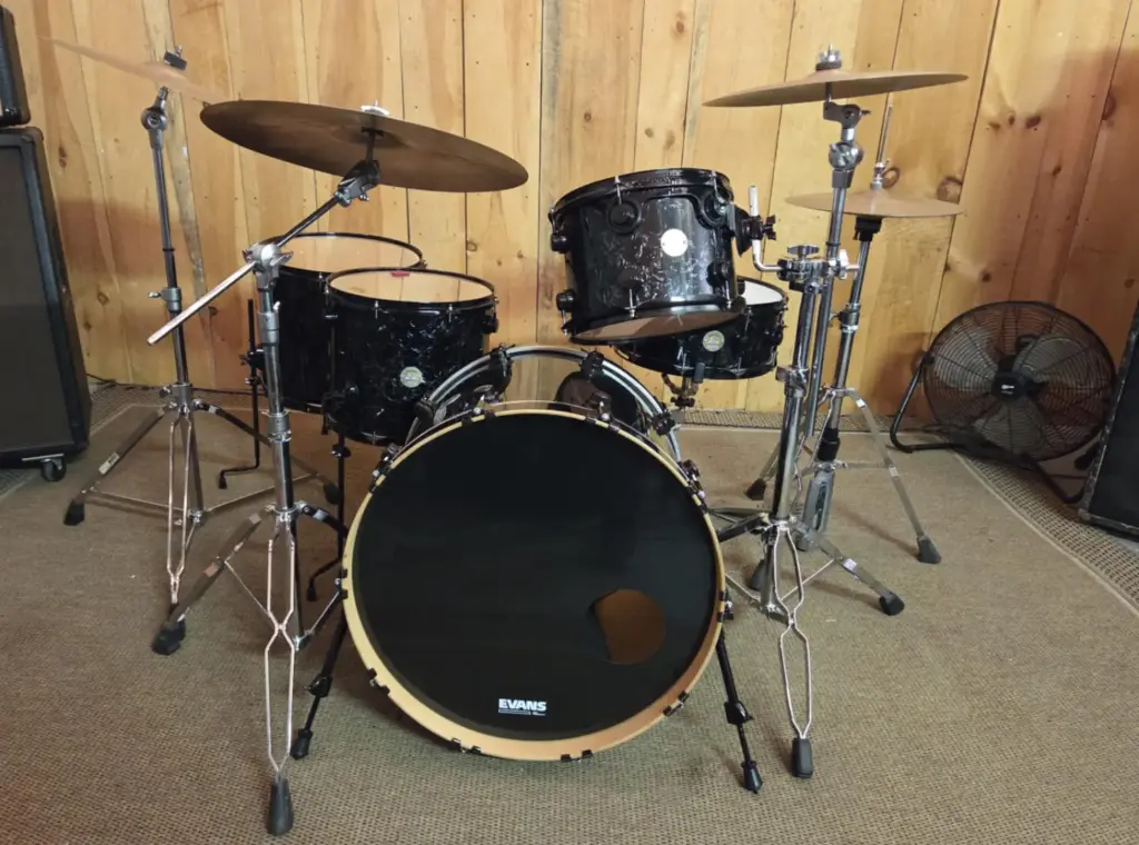 DW - Collector’s Series - Black Velvet Black Log - Usagé