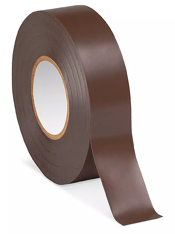 Ruban électrique brun 19mm x 20m