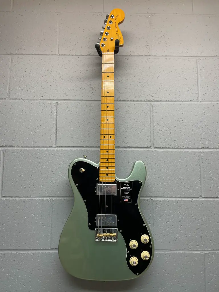 Fender - American Pro II Telecaster Deluxe - Guitare Électrique - Vert Mystic Surf