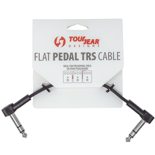TourGear Designs - 6”C Câble plat pour pédale TRS