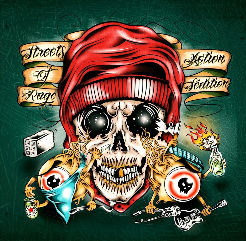 Action Sédition / Streets of Rage - Split - MLP Vinyl