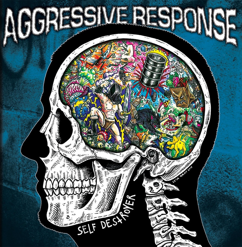 Aggressive Response - Self Destroyer - LP Vinyle