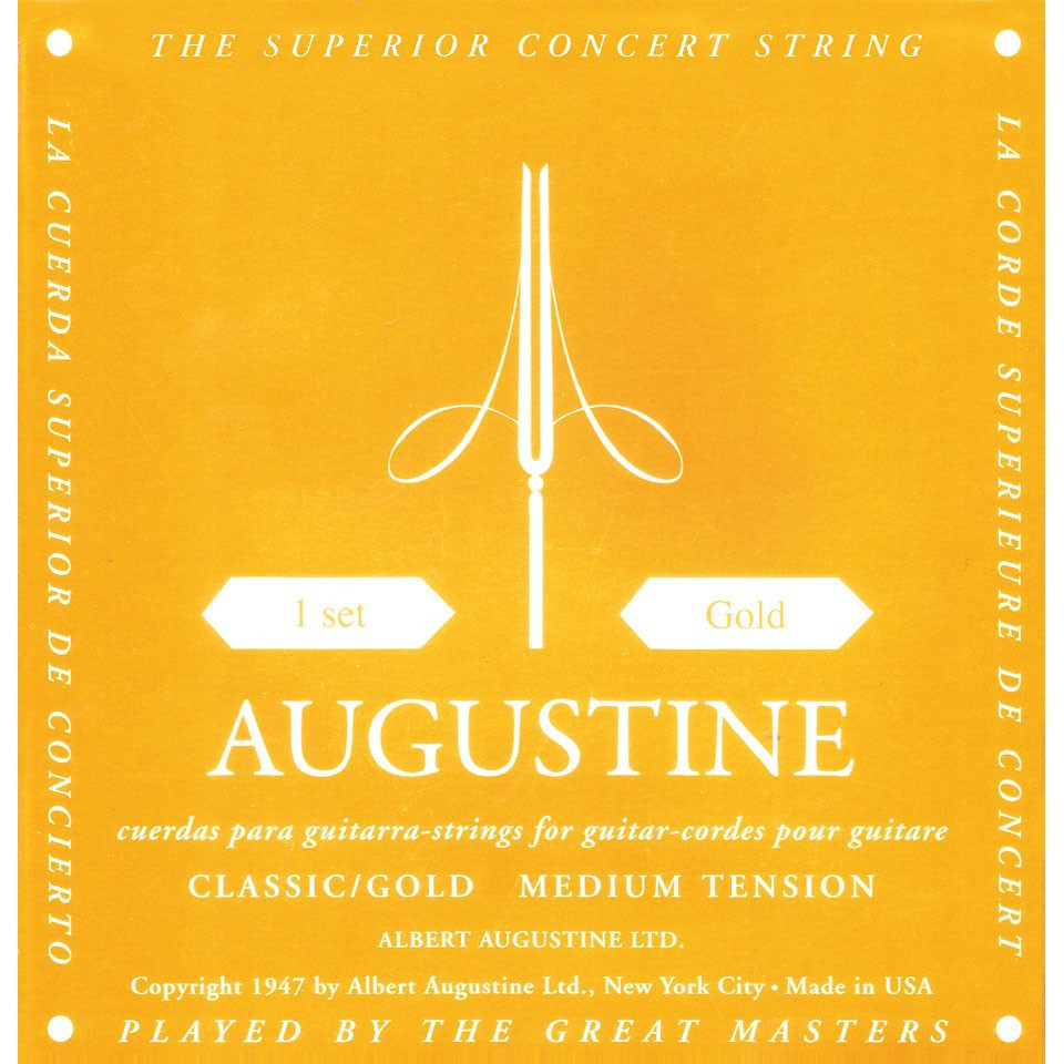Augustine classic /gold medium tension