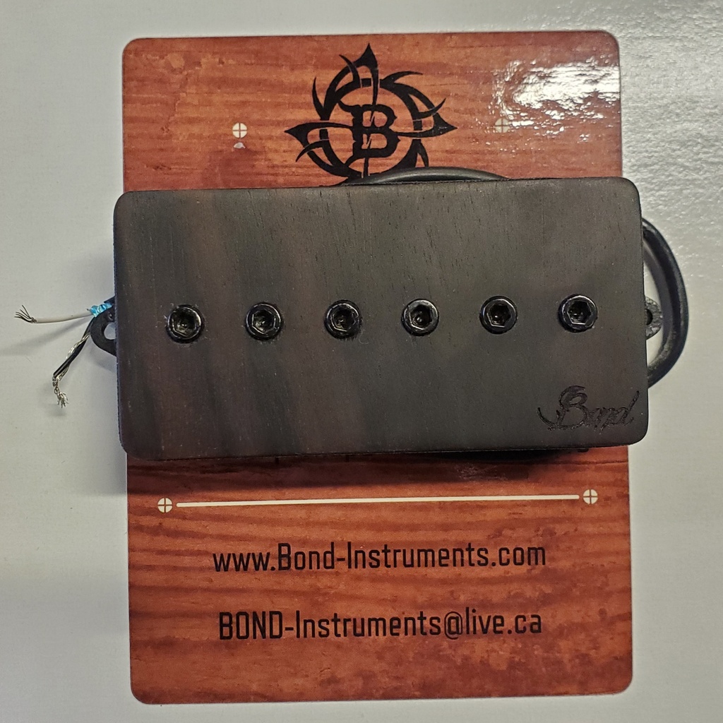 Bond Pick up HB-90 set , macassar ebony top + black hex bolt