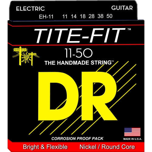 DR Handmade Strings - Cordes De Guitare Électrique Tite-Fit - Medium (10-46)