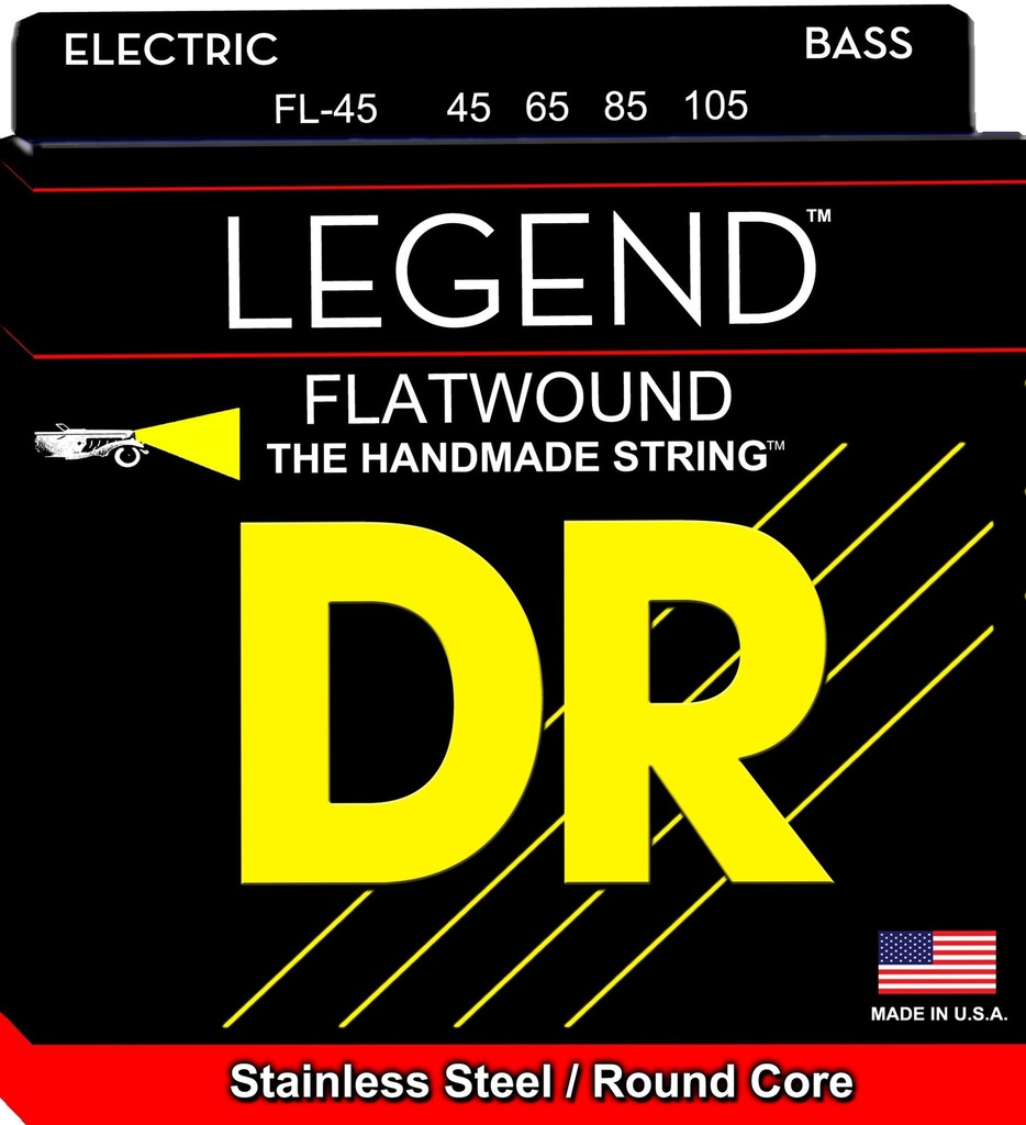 DR Handmade Strings - Cordes de Basse Legend - Medium (45-105)