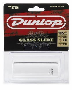 Dunlop JD215 Pyrex Glass Slide with Heavy Wall (Medium)