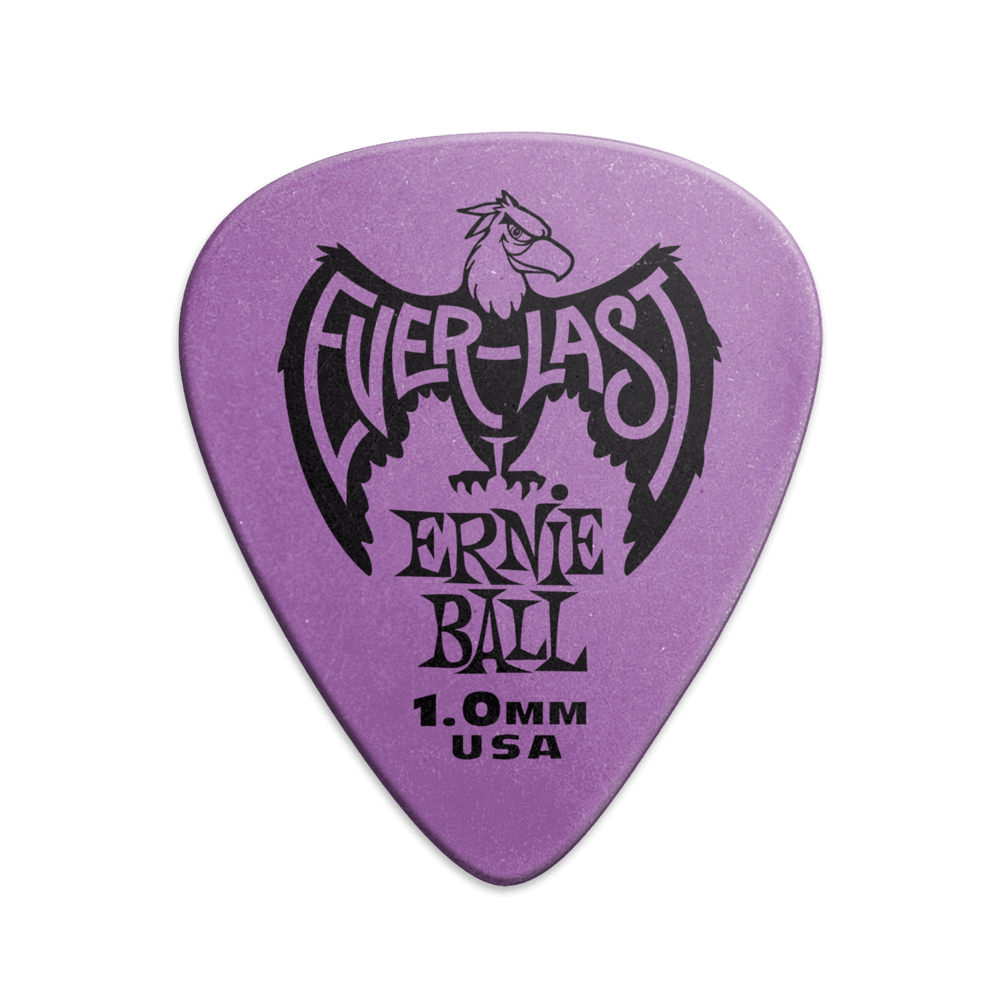 Ernie Ball - EVERLAST PICK 1.0MM PURPLE (12)