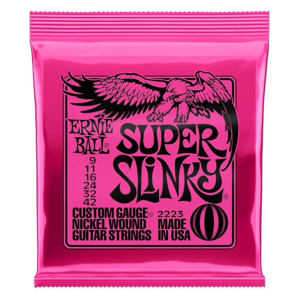Ernie Ball - Cordes Super Slinky - 9-42