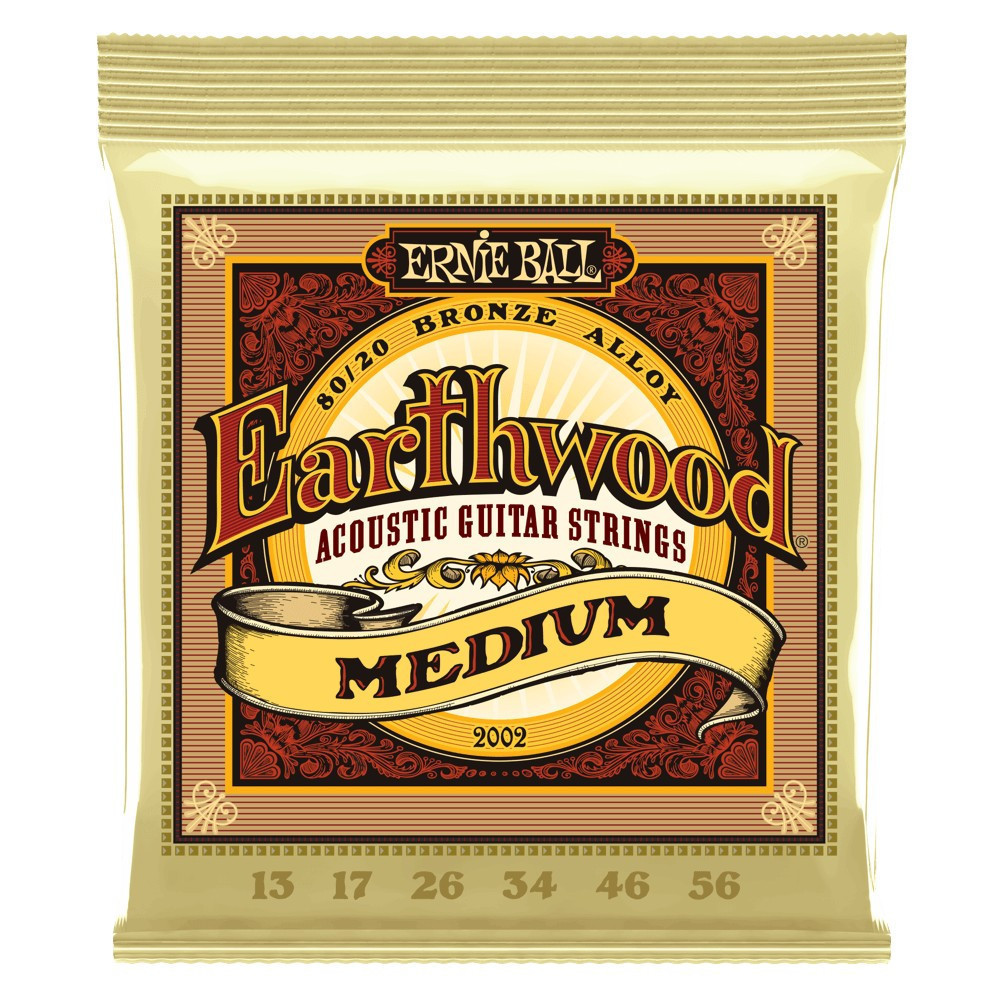 Ernie Ball EARTHWOOD MEDIUM 80/20 13-56