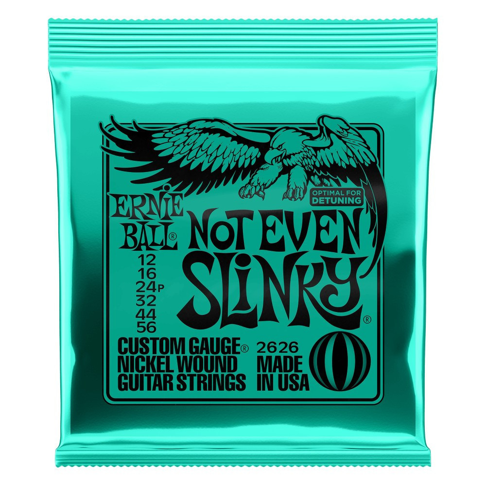 Ernie Ball - Cordes guitare électrique NOT EVEN SLINKY 12-56