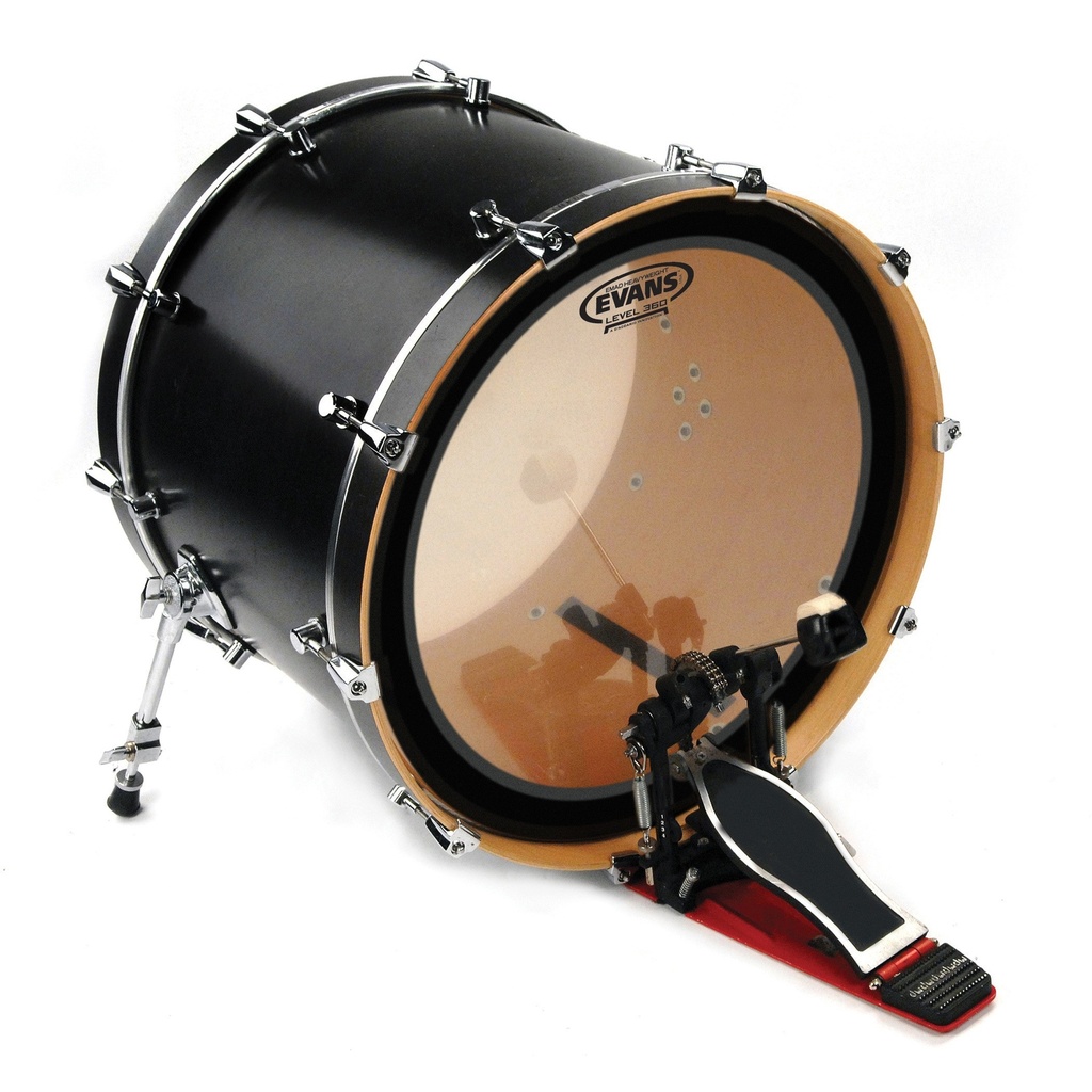 EVANS EMAD Heavyweight Clear Bass Drum Head, 22 Inch