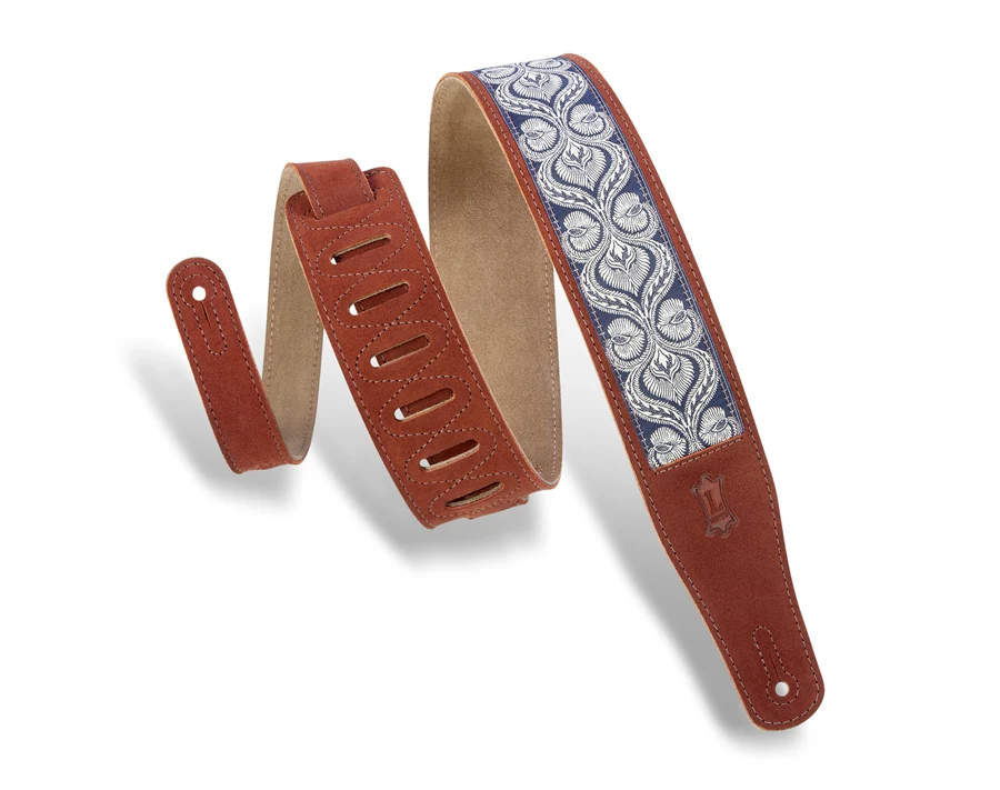 Levy's Embellish Suede Guitar Strap