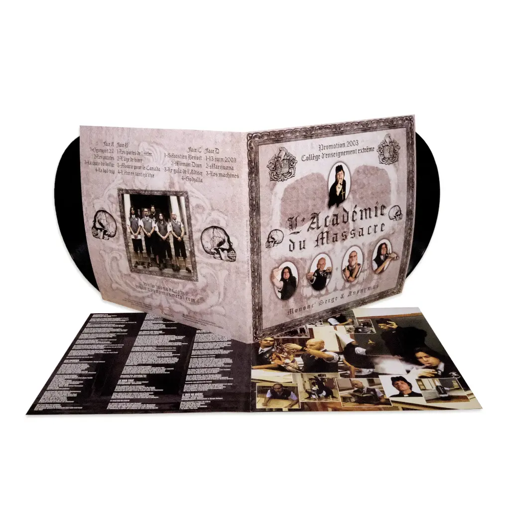 Mononc' Serge & Anonymus - L'Académie du Massacre - Double LP Vinyl