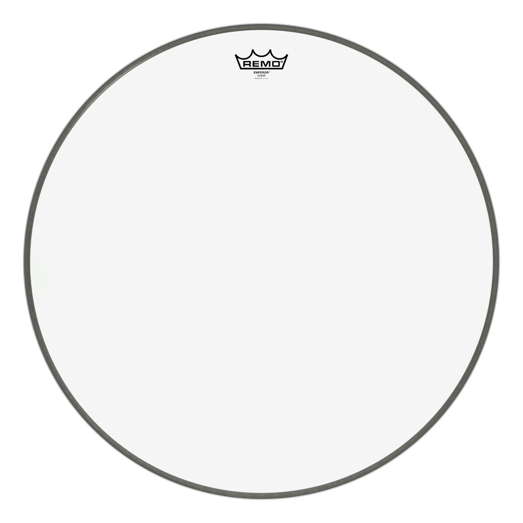 REMO Bass, EMPEROR®, Clear, 22" Diameter