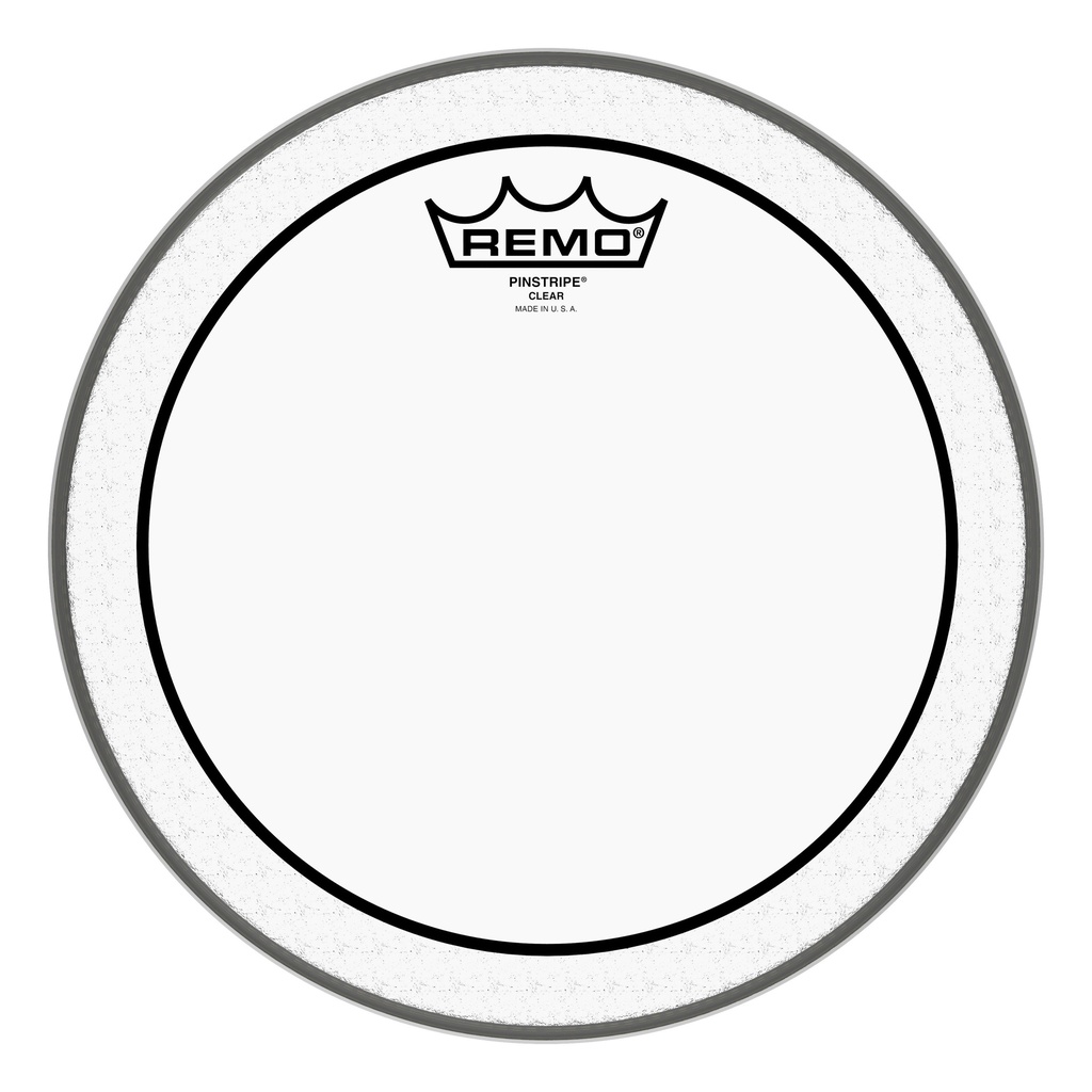REMO Batter, PINSTRIPE®, Clear, 10" Diameter