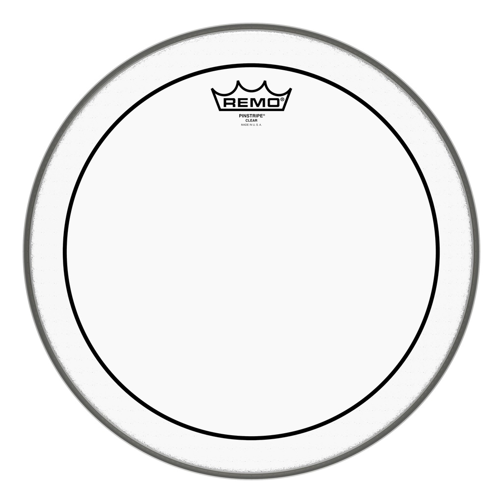 REMO Batter, PINSTRIPE®, Clear, 14" Diameter