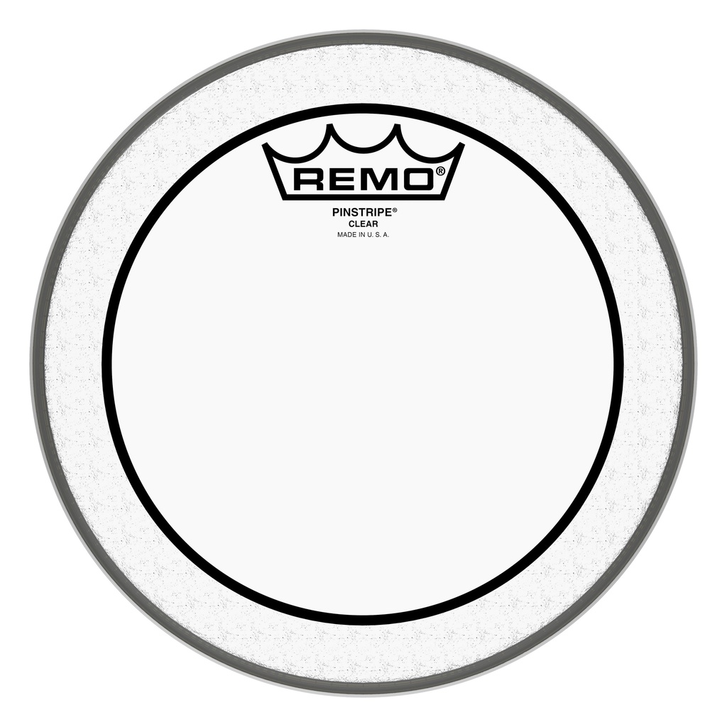 REMO Batter, PINSTRIPE®, Clear, 8" Diameter