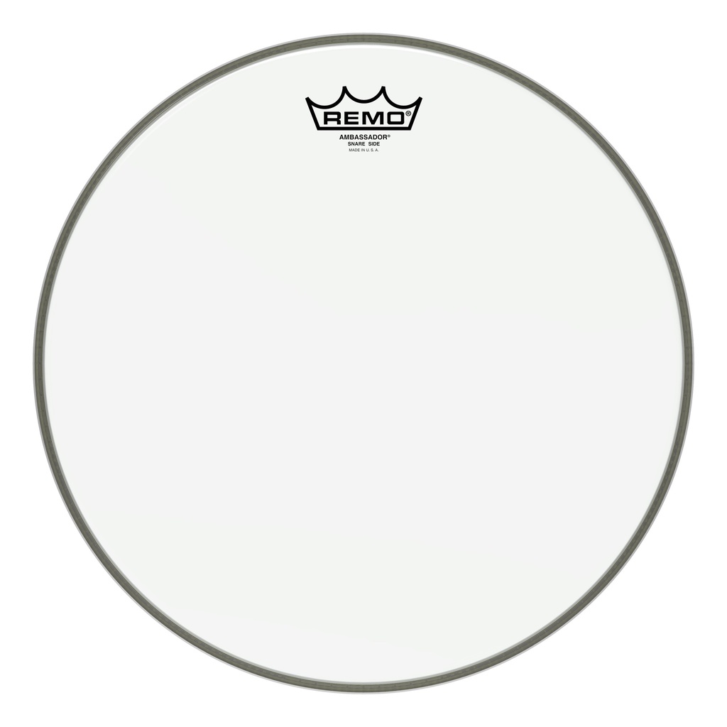 REMO Snare, AMBASSADOR®, Hazy, 14" Diameter