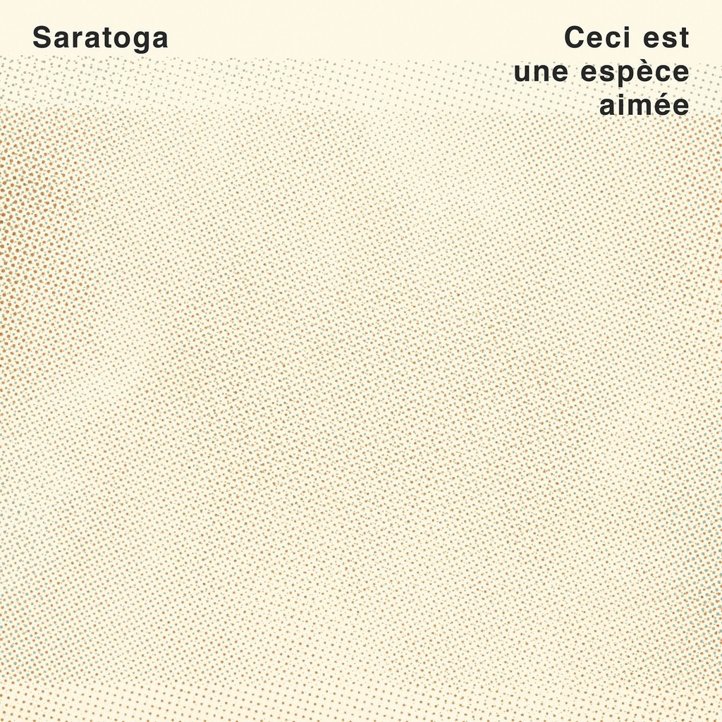 Saratoga - Ceci est une espèce aimée - LP Vinyle