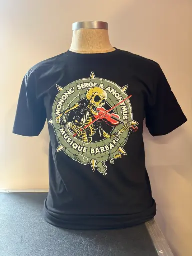 Mononc' Serge & Anonymus - T-Shirt - Musique Barbare