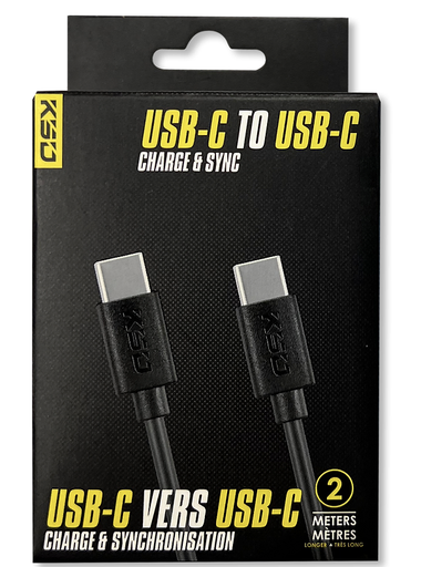 [KSD736] USB-C to USB-C Charge & Sync