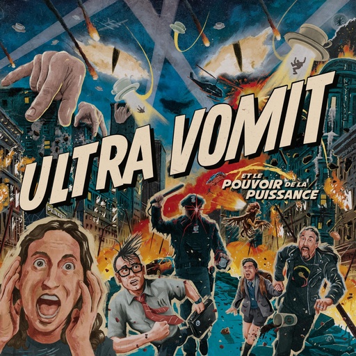[3760220465139] Ultra Vomit - Et le Pouvoir de la Puissance - LP Vinyle