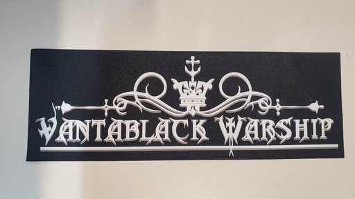 Vantablack Warship - Patch Logo