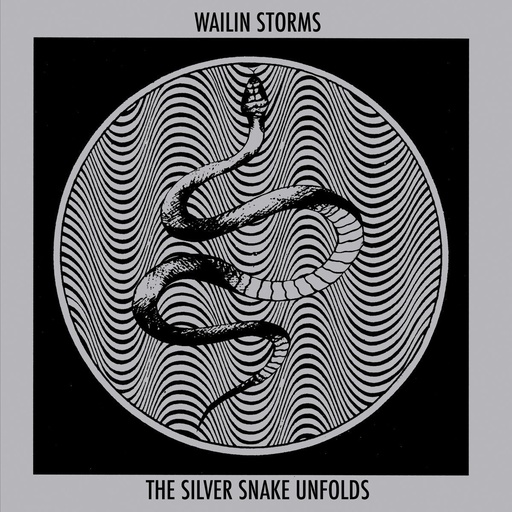 [RELIC-142C2] Wailin Storms - The Silver Snake Unfolds (Clear w/ Blue) LP Vinyle