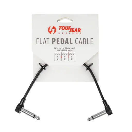 TourGear Designs - 8"C Câble plat pour pédale