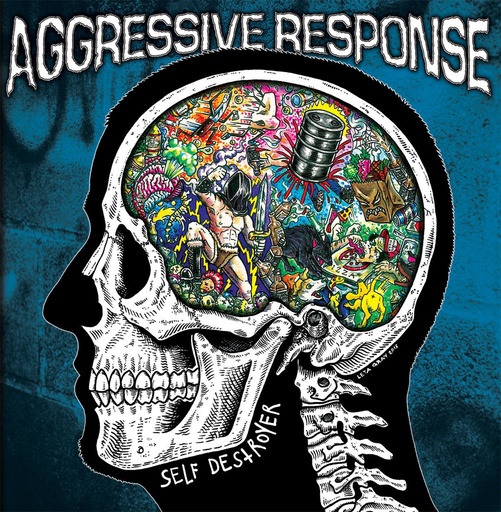 [WD-001] Aggressive Response - Self Destroyer - LP Vinyle