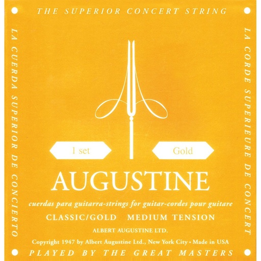 [ABK-G] Augustine classic /gold medium tension