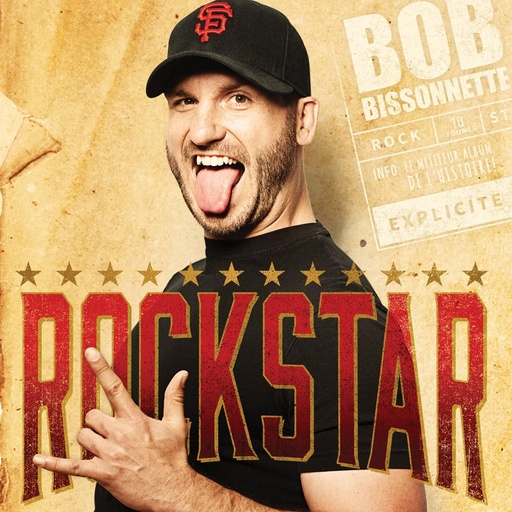[EBBV003] Bob Bissonnette - Rockstar - LP Vinyl