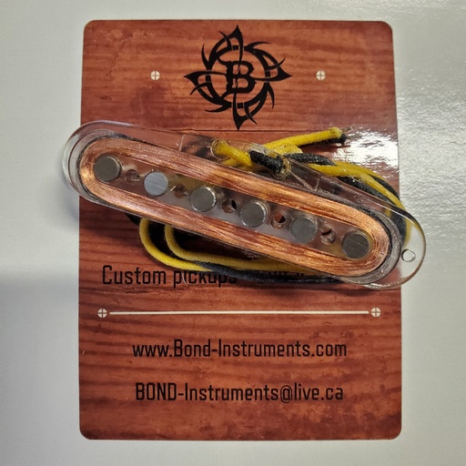 Bond Pick Up NEST set , bobines transparente Style Strat