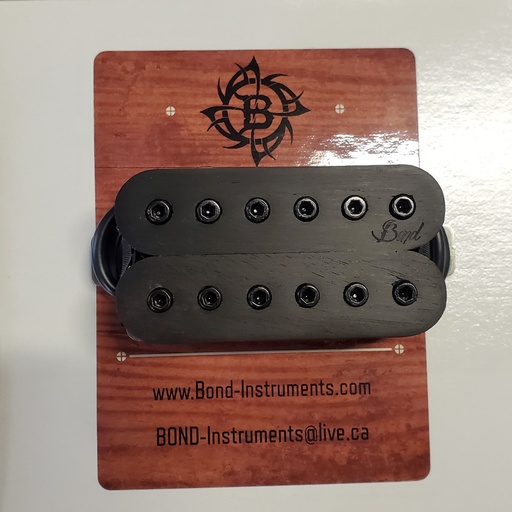 [Bond-Titan-6-hex] Bond Pick Up TITAN 6 set, jet black ebony top