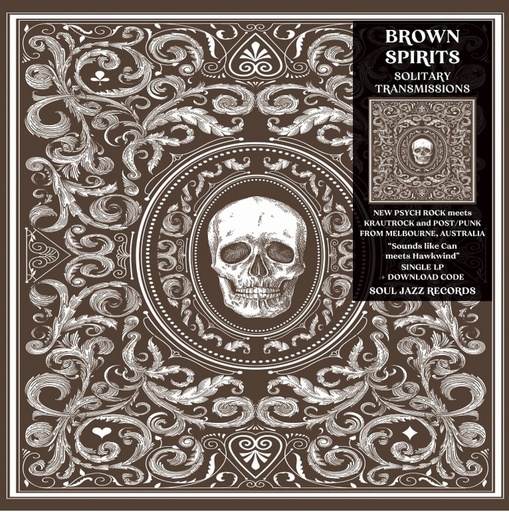 [SJR LP525] Brown Spirits - Solitary Transmissions - LP Vinyle