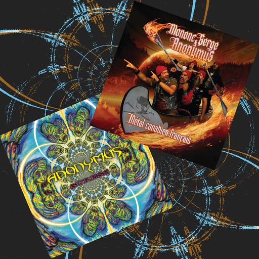 [Ano-Mcfstress] COMBO Anonymus - Stress 2024 + Métal canadien-français - LP Vinyle