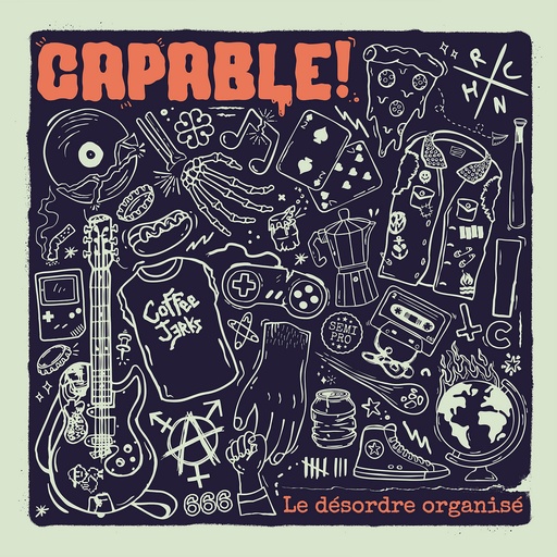 [STMP195] Capable! - Le désordre désorganisé - LP Vinyl
