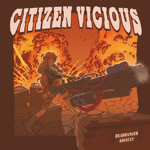 [HELLZ6660020] Citizen Vicious - Headbanger Assault - CD