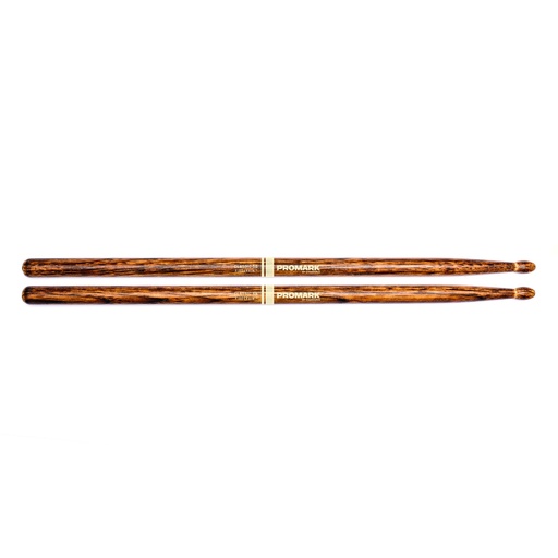 [TX5BW-FG] ProMark Classic Forward 5B FireGrain Hickory Drumstick, Oval Wood Tip