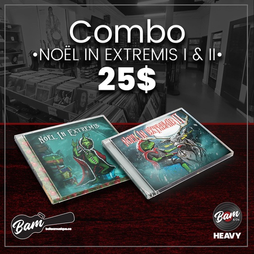 [BAM-NIE1-11] Combo Noël In Extremis I et II - 2CD