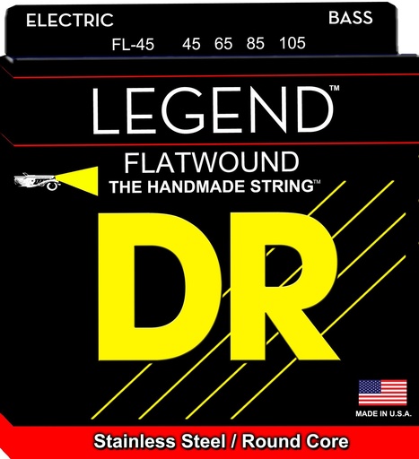 [FL-45] DR Handmade Strings - Cordes de Basse Legend - Medium (45-105)