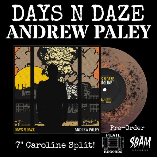 [DNDAPSEP] Days N' Daze / Andrew Paley - Caroline - Split EP Vinyle
