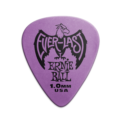 [9193EB] Ernie Ball - EVERLAST PICK 1.0MM PURPLE (12)