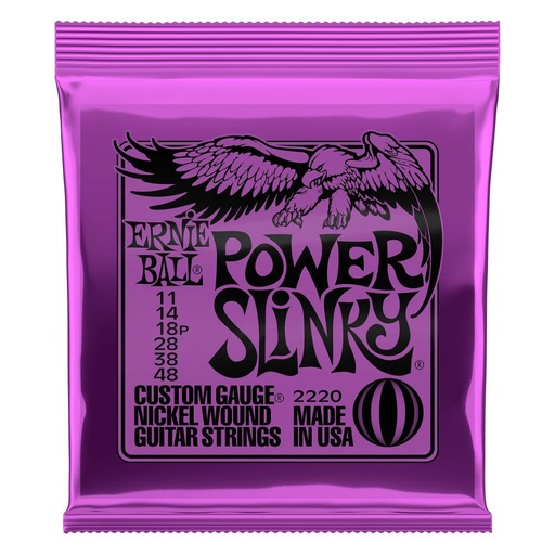 [2220EB] Ernie Ball - Cordes de Basse Power Slinky - 11-48